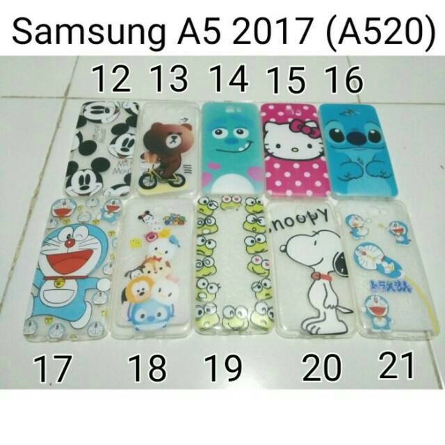 Case Karakter Disney For Samsung A5 2017 / Softcase Lucu Samsung A5 2017