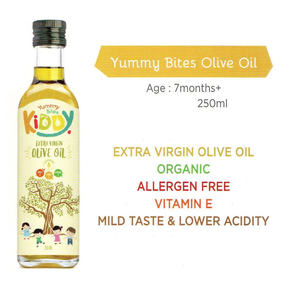 Yummy Bites Kiddy Extra Virgin Olive Oil 250ml