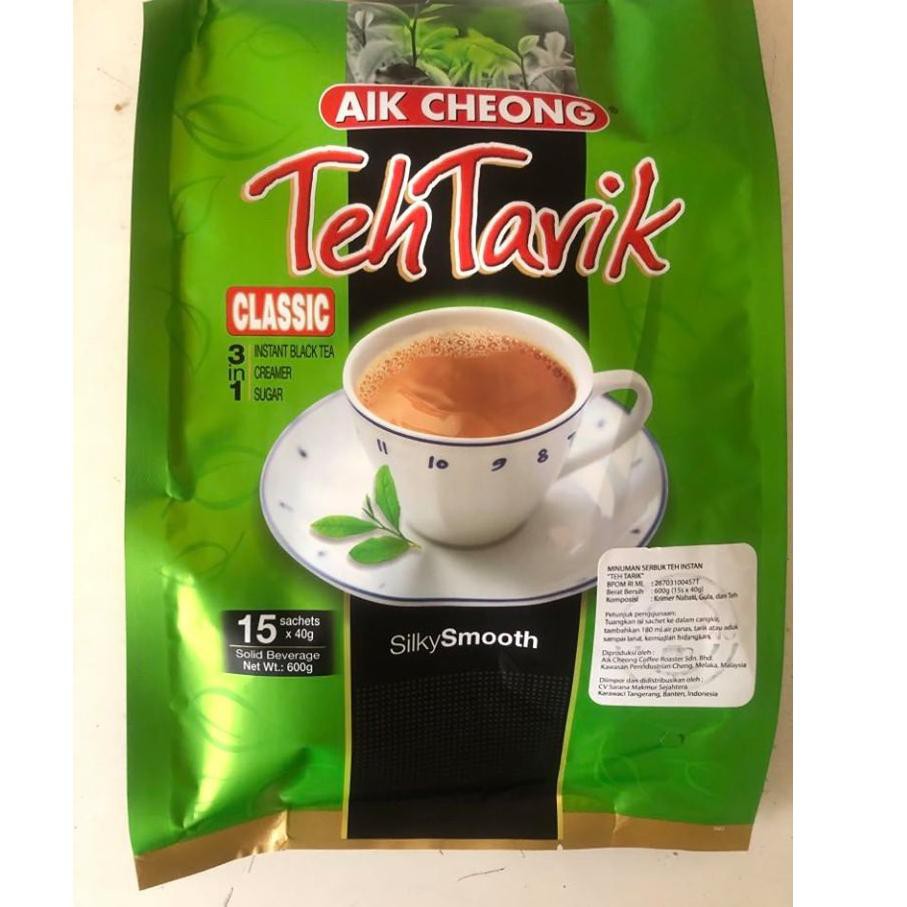 

PROMO TERUPDATE Aik Cheong Teh Tarik Classic / Aik cheong 3in1 /Teh tarik instant 600g