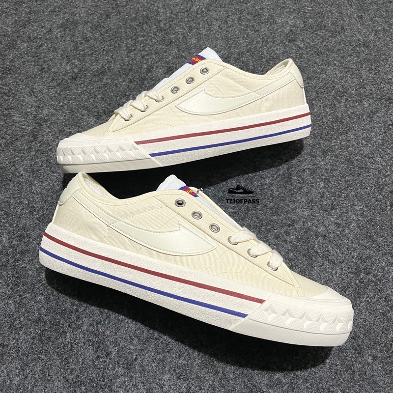 [ORIGINAL] SEPATU COMPASS RETROGRADE CREAM LOW