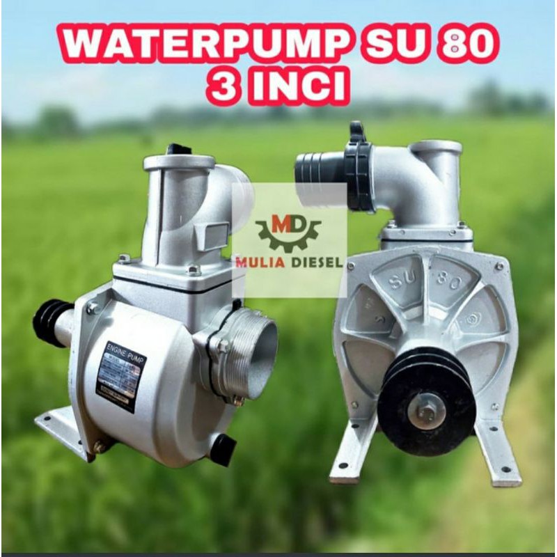 Body Pully Water Pump Alkon SU80 SU 80 - 3 IN Mesin pompa air
