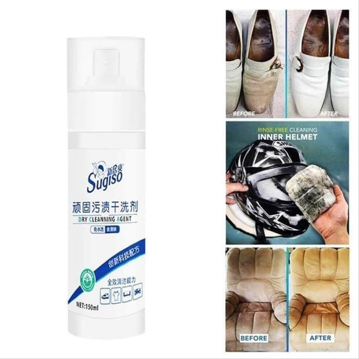 Waterless Magic Cleaner pembersih sepatu helm jacket sofa bahan kain