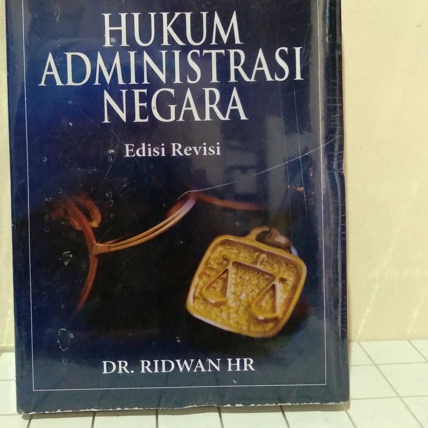 

(N09QJ)⭐ Buku "HUKUM ADMINISTRASI NEGARA" Edisi Revisi By DR. RIDWAN HR .,..,.,,,,.,