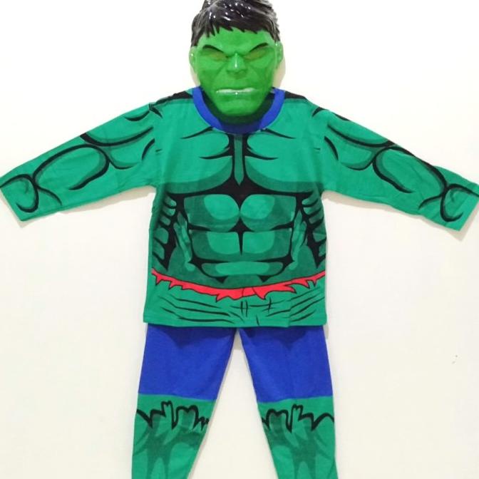 Baju Hulk/ Setelan Anak Hulk/ Kostum Hulk