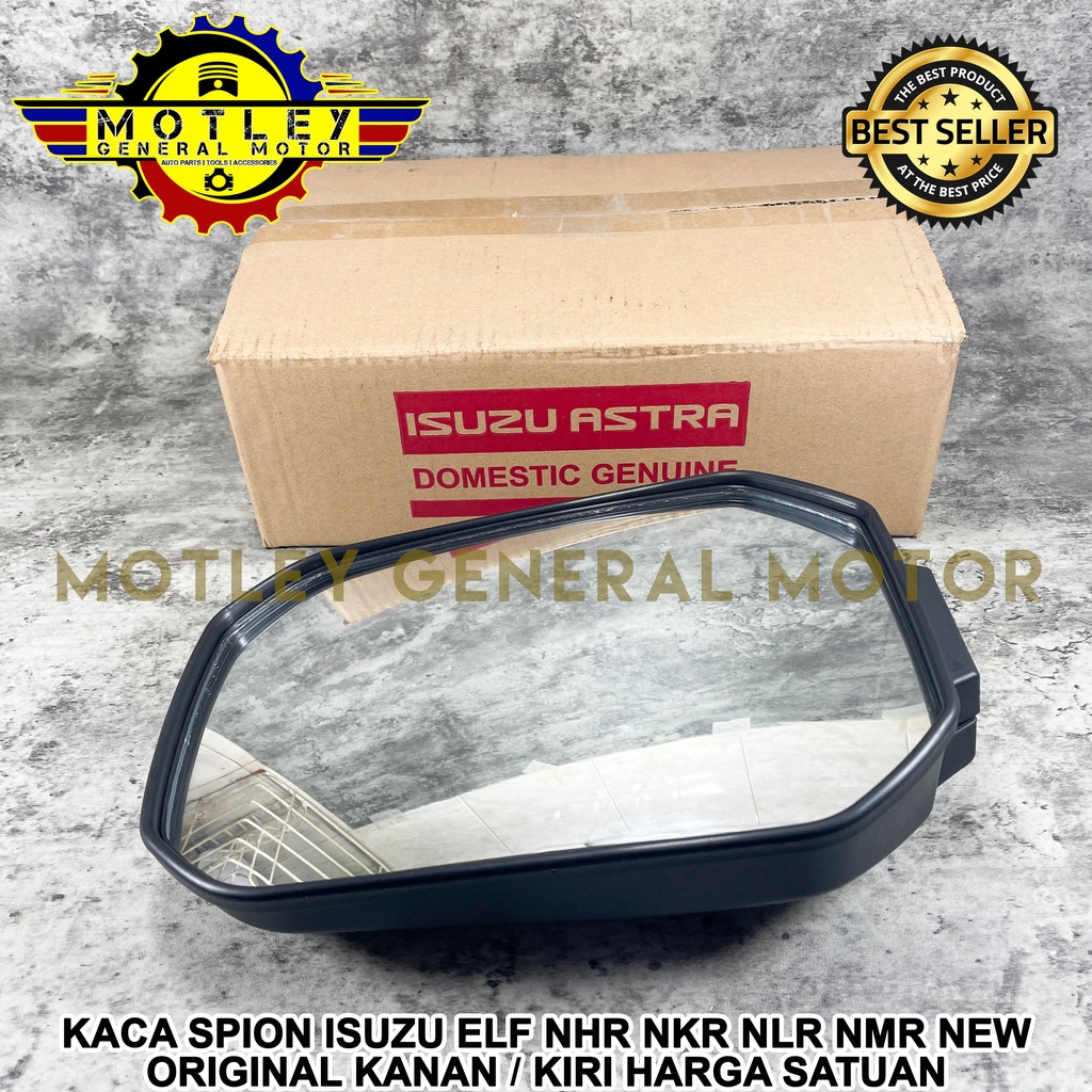 KACA SPION SEMUA TIPE ISUZU ELF NEW NHR NKR NLR NMR NPS NQR ORIGINAL KANAN / KIRI HARGA SATUAN