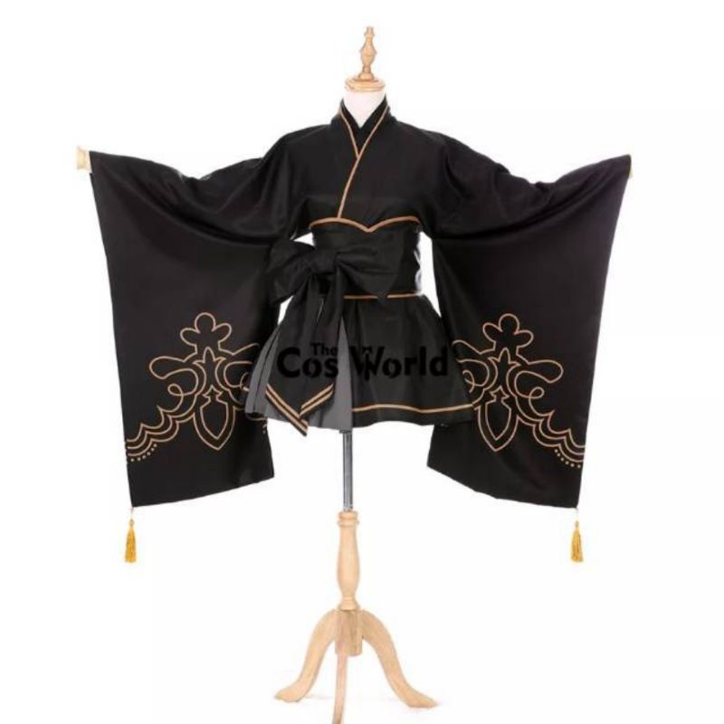 Costume 2b NIER Yukata Waloli Cosplay