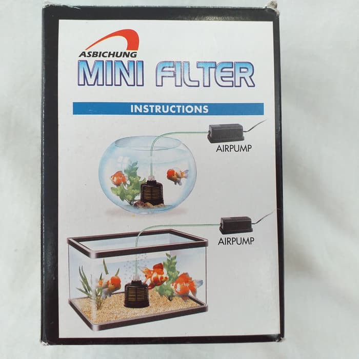 Aquarium Filter ASBICHUNG /Mini Filter Aquarium Model Candi