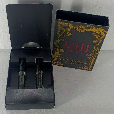 Vial Set Parfum OriginaL Clive Christian VIII Rococo Immortelle &amp; Magnolia