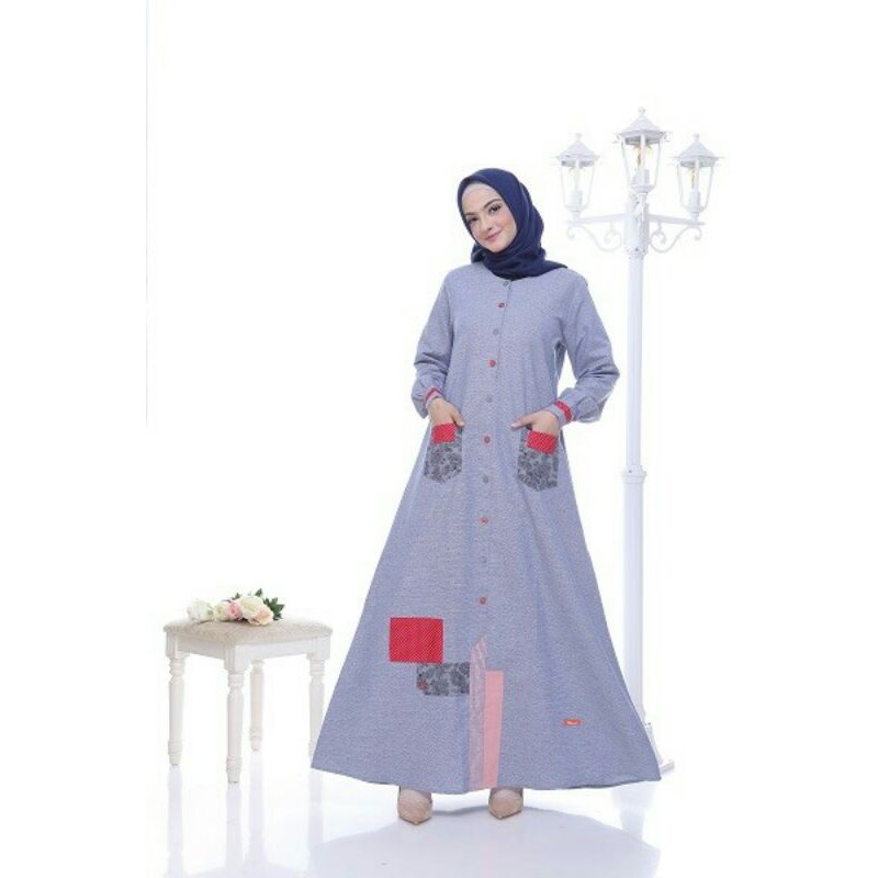 SALE Gamis Nibras Nb A17 / Navy XL