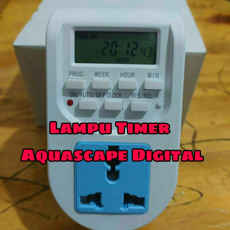 Lampu Timer Aquascape Digital