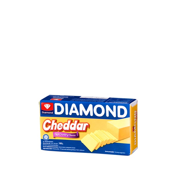 

Diamond Cheese Processed Cheddar 180gr