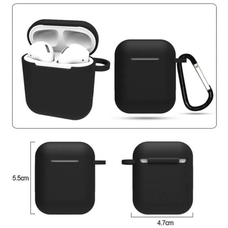 SILICON AIRPODS - Softcase Silicon Aipods Pelindung apple airpods inpods12 inpods 12