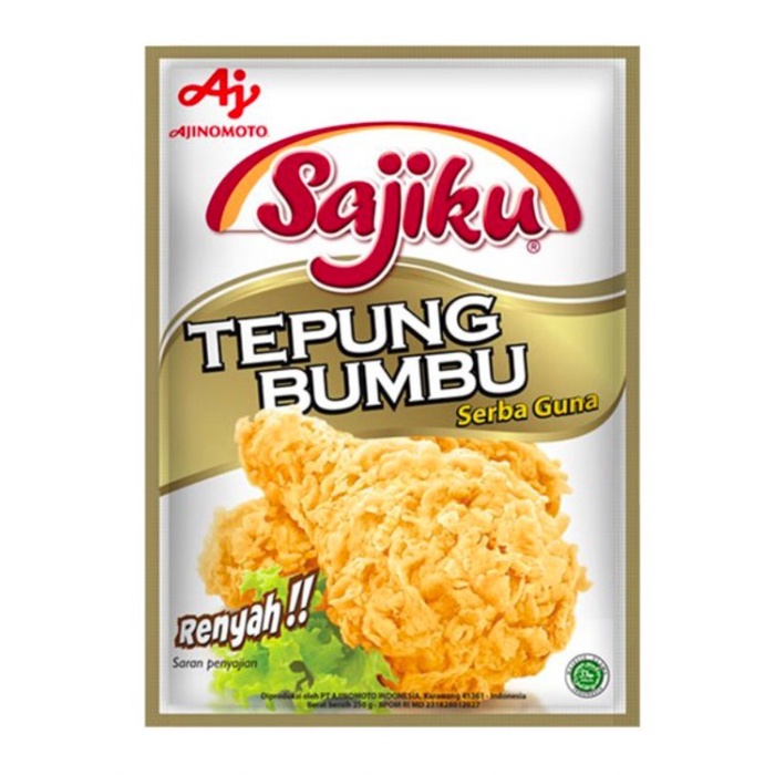 

NEW AJINOMOTO SAJIKU TEPUNG BUMBU SERBAGUNA 240GR