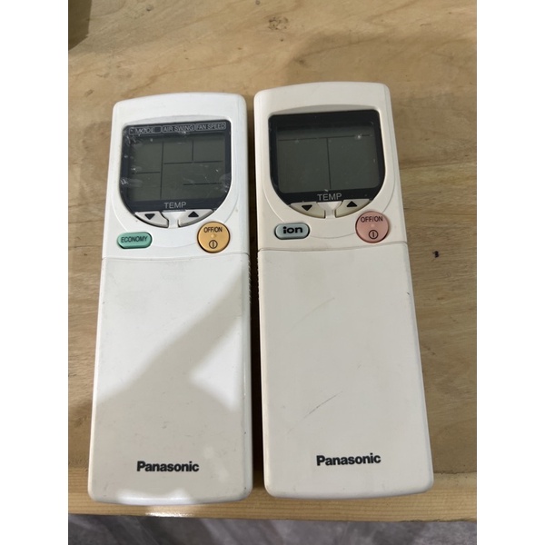 REMOTE REMOT AC PANASONIC NATIONAL KASET 2PK ORIGINAL ASLI