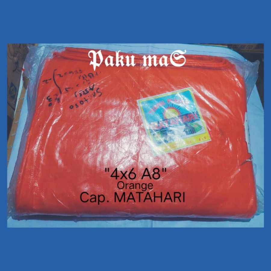 Terpal Plastik 4x6 Terpal 4x6 A8