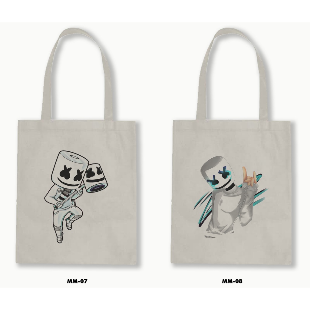 TOTE BAG BLACU - MARSHMELLO