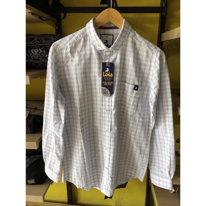 KLL109 OB Kemeja lois ORIGINAL lengan panjang