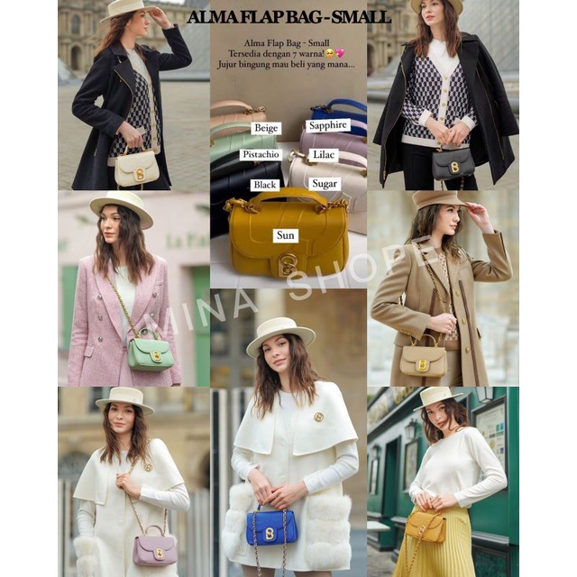 Alma Flap Bag - Small by Buttonscarves