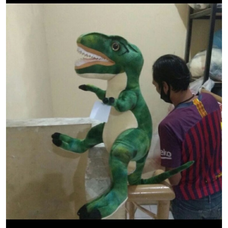 BONEKA DINOSAURUS TREX JUMBO, BONEKA BROTOSAURUS JUMBO 21'