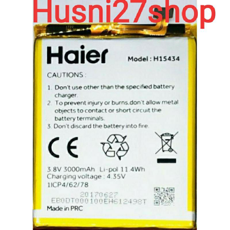 BATERAI BATRE BATRAI BATTERY HAIER L7 LEISURE L7 LITE H15434