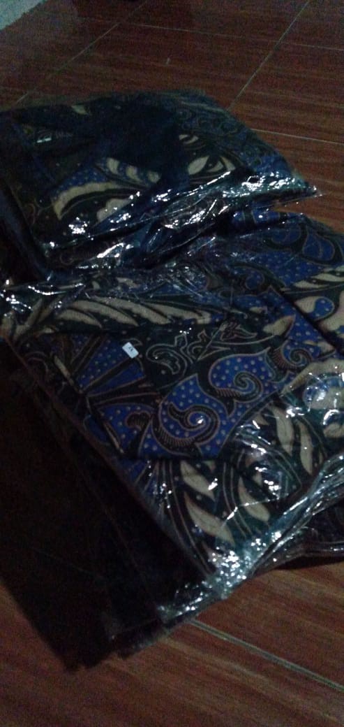 Maura Couple - Sania Ruffle Batik Couple Ori Ndoro Jowi Garansi Termurah Shopee - Batik Modern Solo