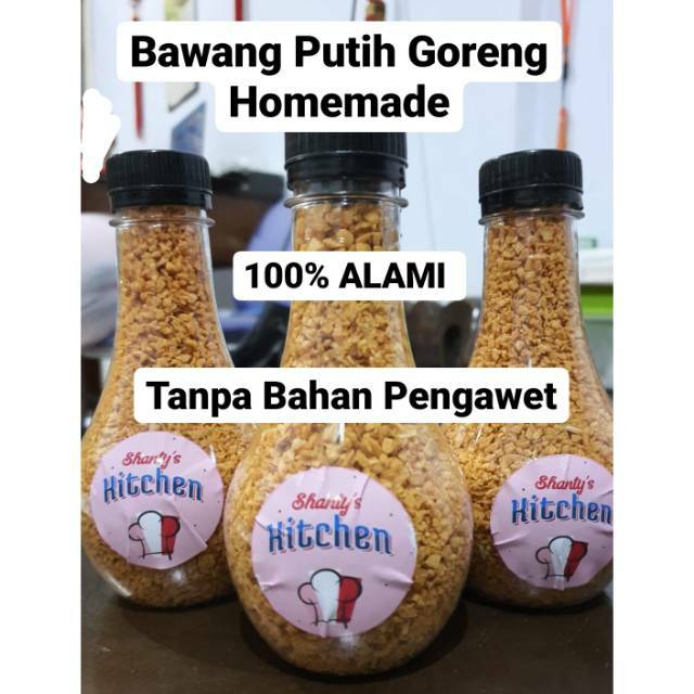 

HOMEMADE 100% ASLI BAWANG PUTIH GORENG GARING SHANTY'S SHANTY S KITCHEN