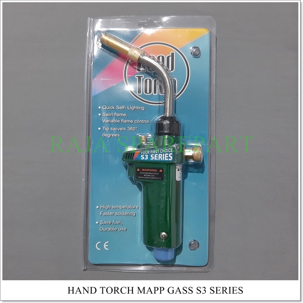 HAND TORCH / ALAT LAS PORTABLE MAPP GAS S3 SERIES