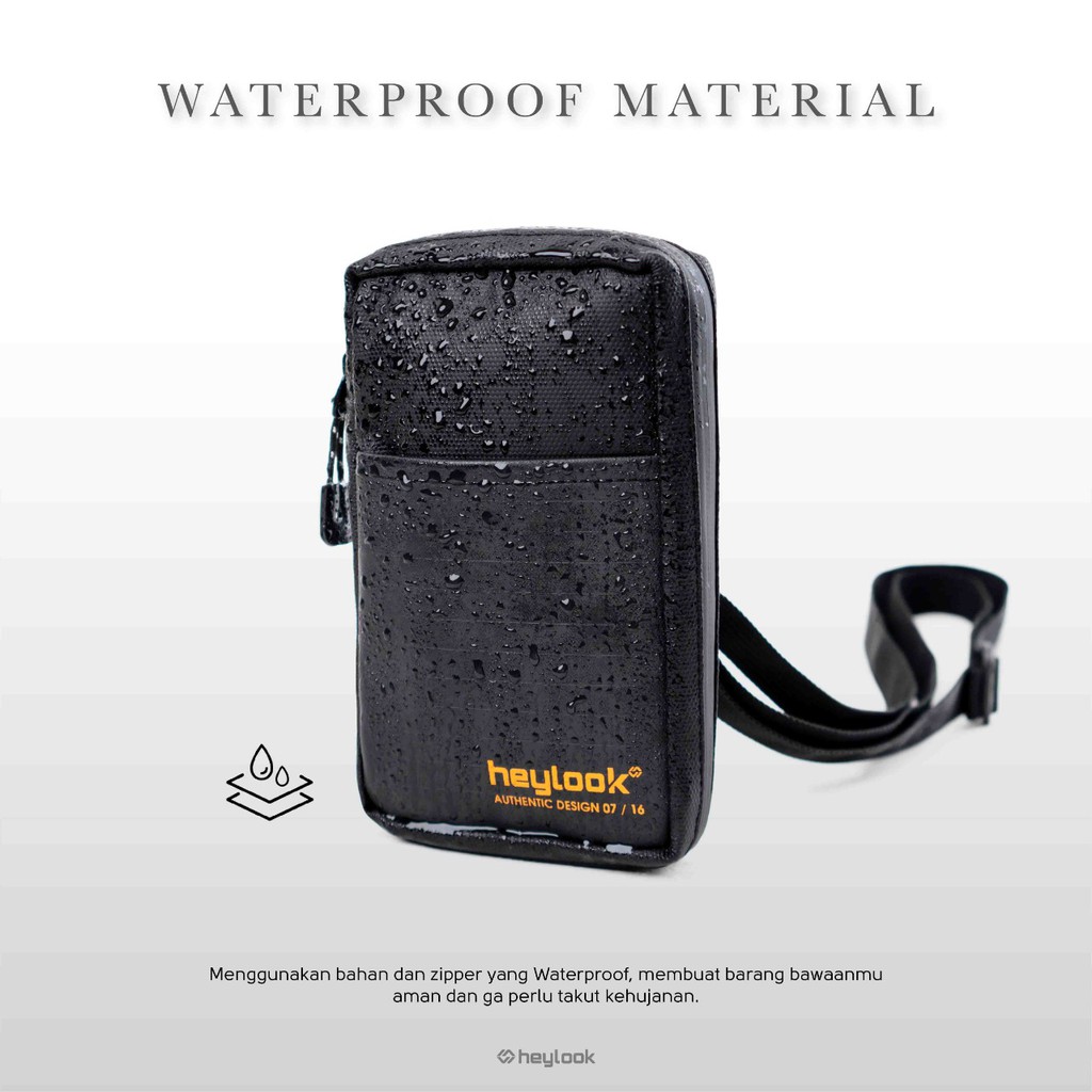 Dompet Leher Hanging Wallet Tas Hp Gantung Leher Waterproof Anti Air Tas Kalung Selempang Gantung Leher