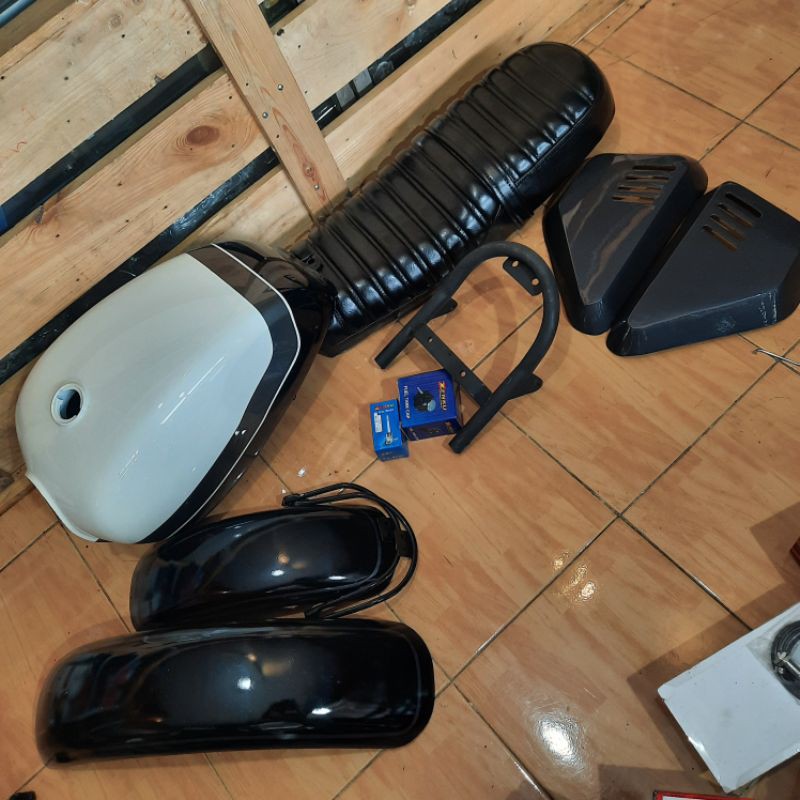 SPAREPART JAPSTYLE PREMIUM  TIGER MEGAPRO MPROMONO VERZA THUNDER SCORPIO PULSAR FULL SET