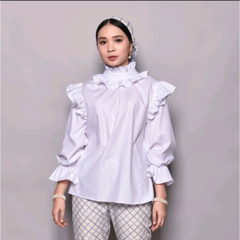 SIDELINE - Mana Blouse - Raya Manis size L