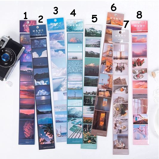 Banner Label Stickers - Beautiful View Series