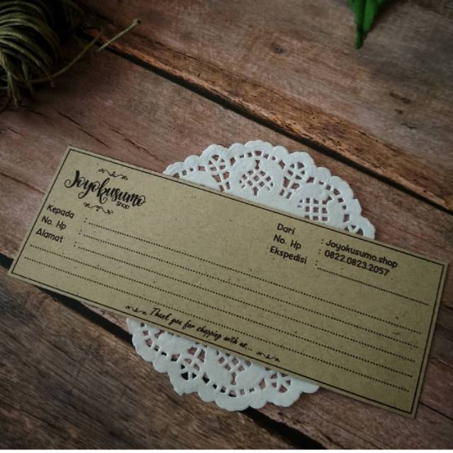 

Kartu alamat
