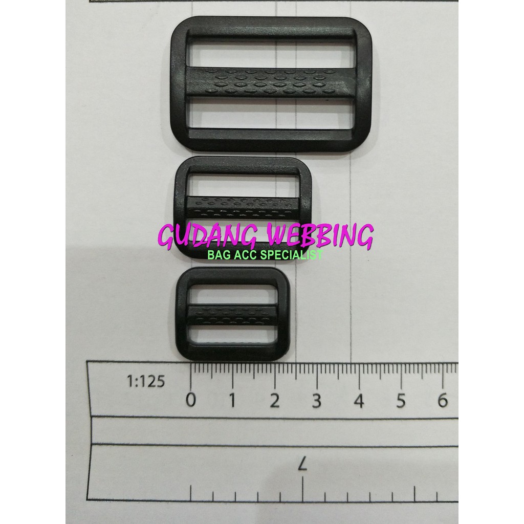 Ring Jalan / Ring Panjang Pendek ( Plastic Buckle) / BB RJ 2,0 cm ACT - ECERAN