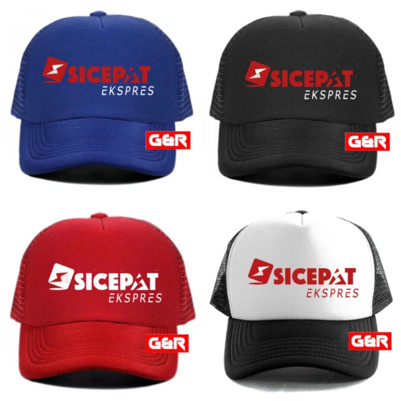 Topi Sicepat Ekspres/Topi Trucker Sicepat