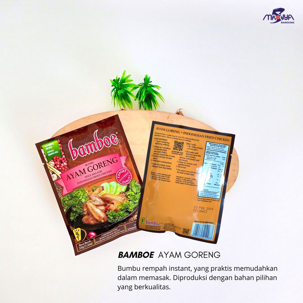 

Bamboe Bumbu Instant Ayam Goreng 33 gr