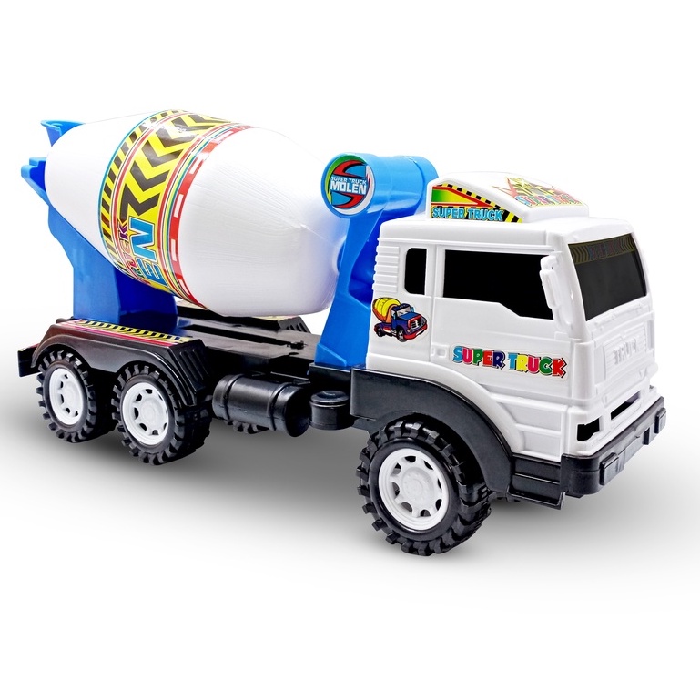 MAINAN TRUCK MOLEN SEMEN / TANGKI JUMBO MAINAN MOBIL KONSTRUKSI BESAR MIXER JUMBO