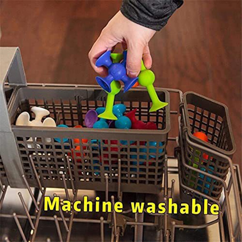 Mary 1PC Mainan Interlocking Building Squigz Rumah Boneka Mainan Portabel Anti-Stres Gadget