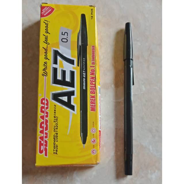 

Pulpen Standard AE7 1 pack : 12 PCS