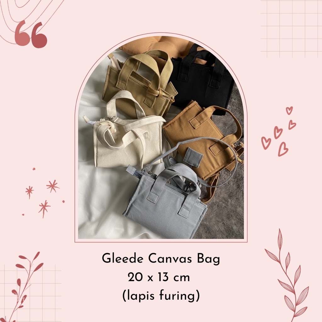 AU - Gleed Canvas Bag || Premium Bag