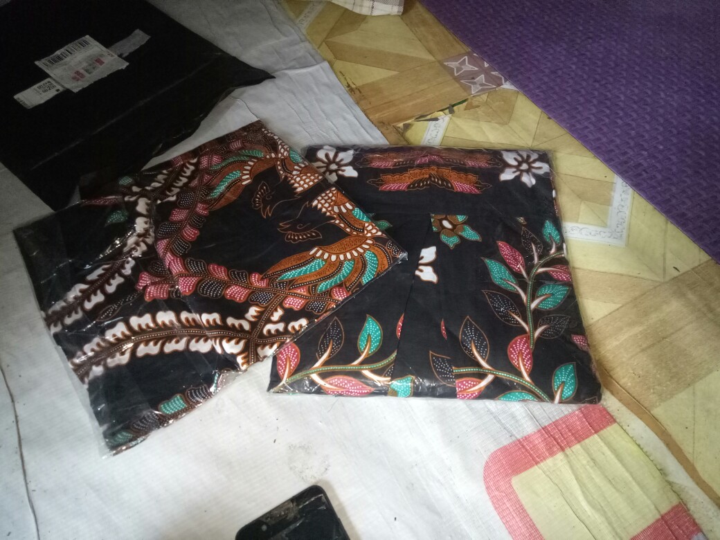 Batik Couple Keluarga Sania Ruffle Ori Ndoro Jowi Dnt