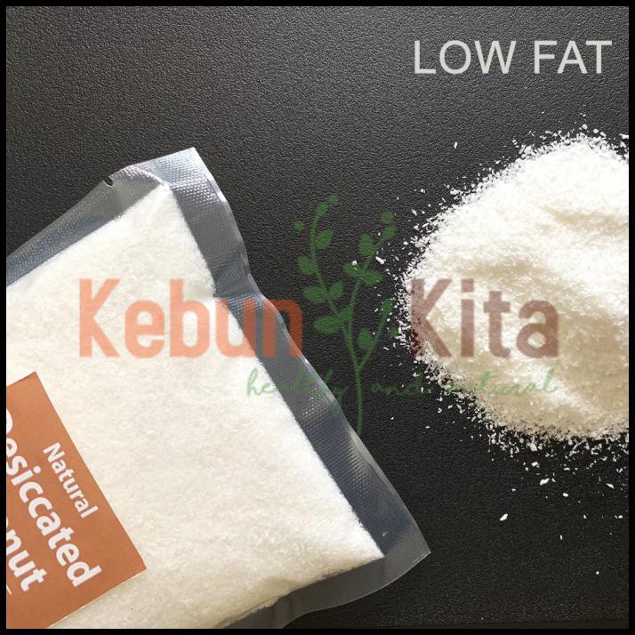 

Desiccated Coconut Powder Fine Grade 250Gr (Kelapa Parut Kering) - Low Fat