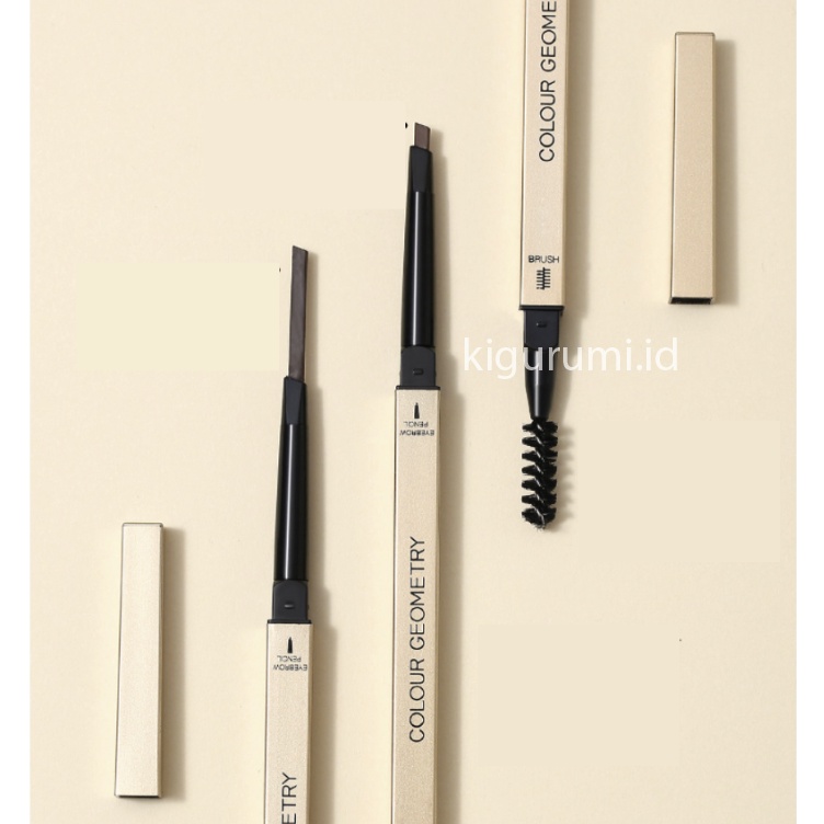 LAMEILA Gold Geometry Colors Double Heads Pensil Alis Eyebrow LA123 831