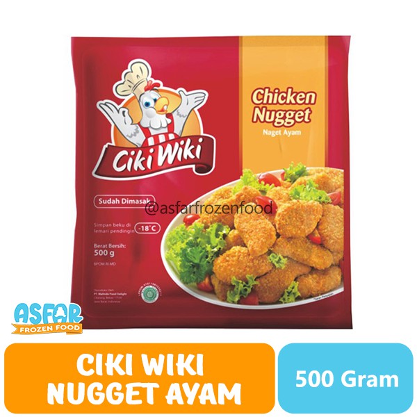 

Ciki Wiki Nugget Ayam 500gr