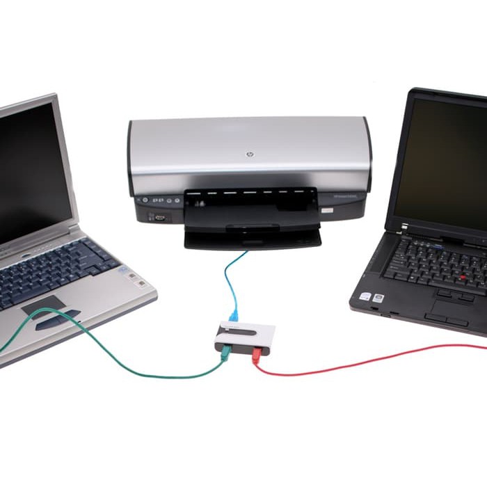 Murah Auto Switch - Bafo - Bf-2202 Usb Printer 2 Sharing Port Gilaa!!!