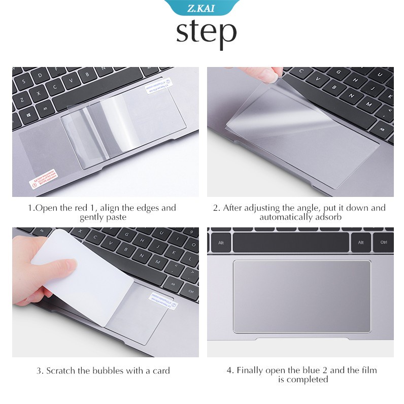 Stiker film Pelindung Layar touchpad Transparan Untuk Huawei Matebook 13 14 X Pro