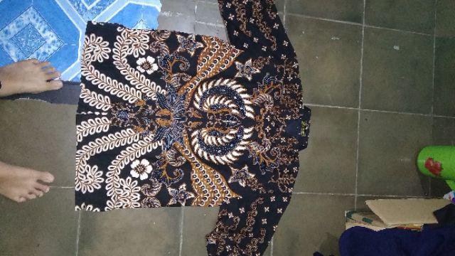 Batik Solo Labdagati Kemeja Pria Katun Halus Sragenan Full Furing