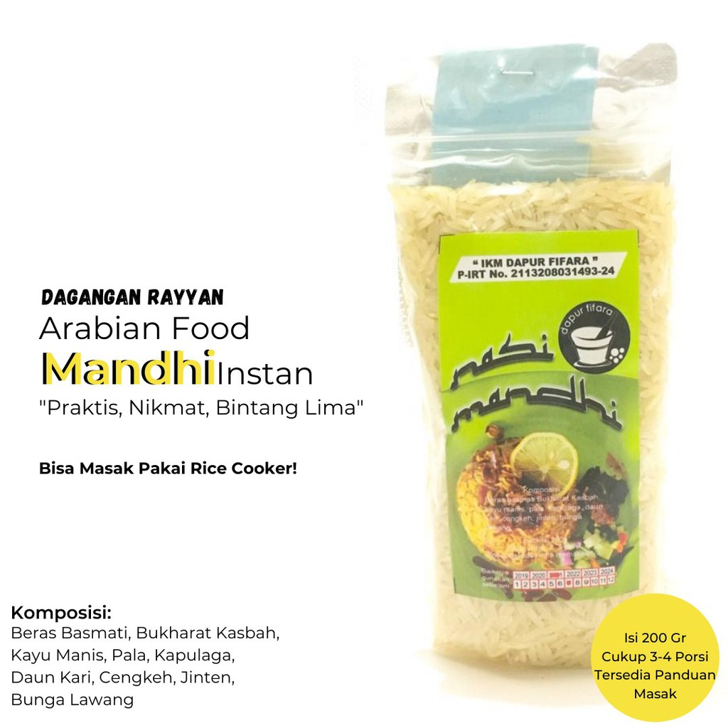 

Nasi Mandhi Instan