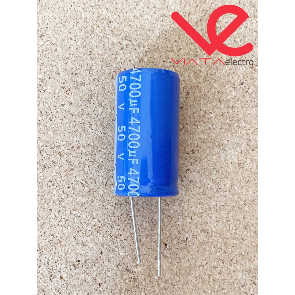 KAPASITOR ELCO 4700UF 50V (1 BUAH) KAPASITOR CAPACITOR ELKO KAPASITOR 4700 UF 50 V