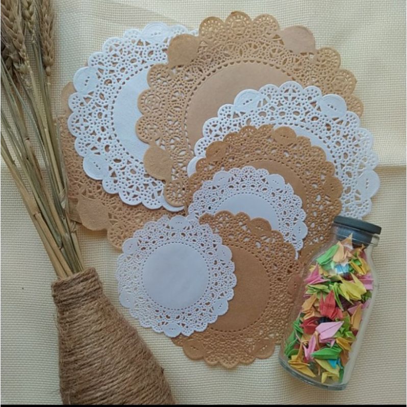 Kertas Dolly - Doilies Paper - Kertas Renda Alas Kue - Kertas Hias