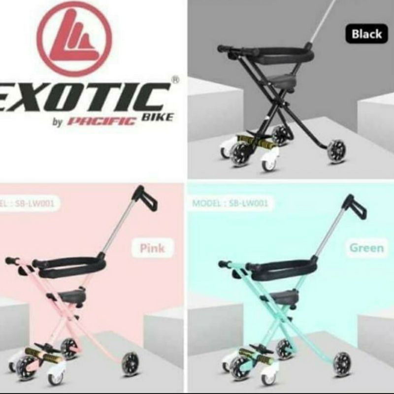 Stroller 5 roda exotic